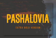 Pashalovia Extra Bold Fonts