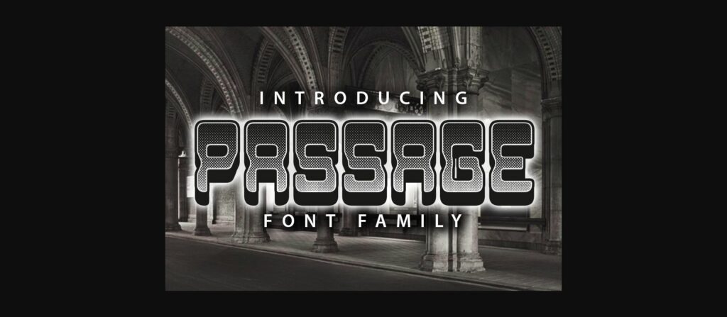 Passage Font Poster 1