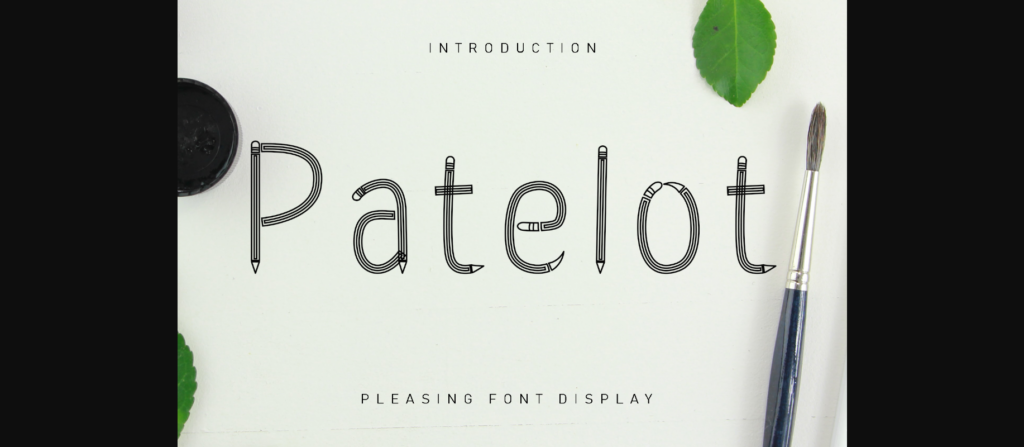 Patelot Font Poster 3