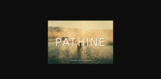 Pathine Font Poster 1