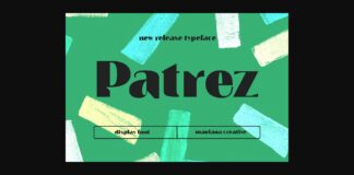 Patrez Font Poster 1