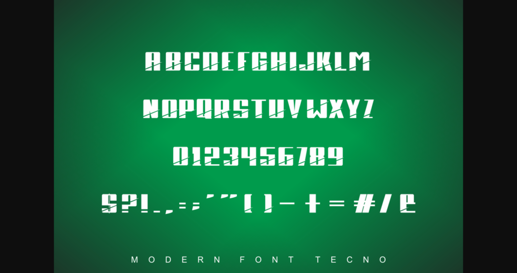 Pecalos Font Poster 5