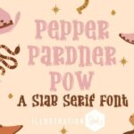 Pepper Pardner Fonts