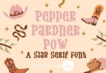 Pepper Pardner Fonts