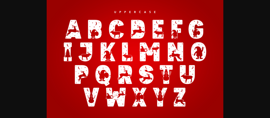 Perfect Deer Font Poster 8