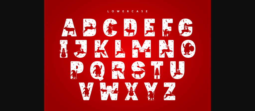 Perfect Deer Font Poster 9