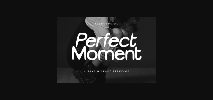 Perfect Moment Font Poster 3