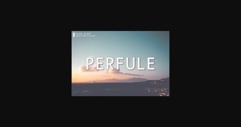 Perfule Font Poster 1