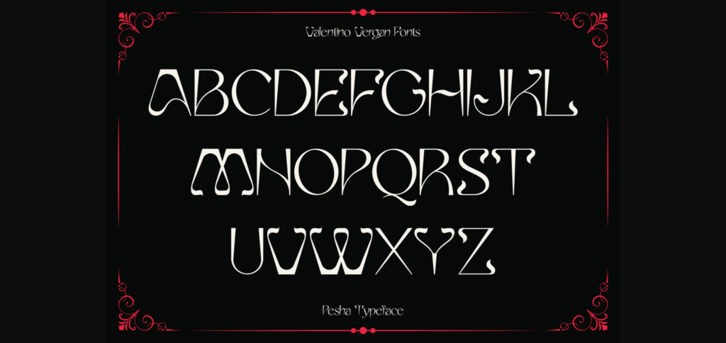 Pesha Font Poster 11