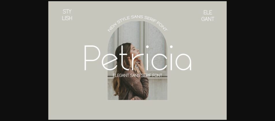 Petricia Font Poster 3