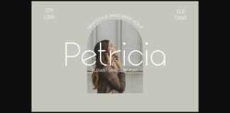 Petricia Font Poster 1