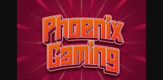 Phoenix Gaming Font Poster 1