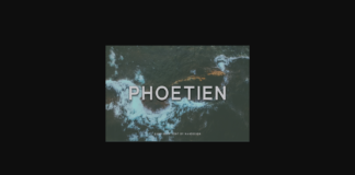 Phoetien Font Poster 1