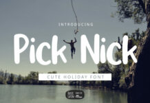 Pick Nick Font