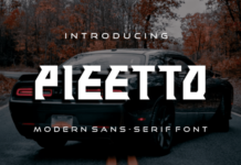 Pieetto Fonts