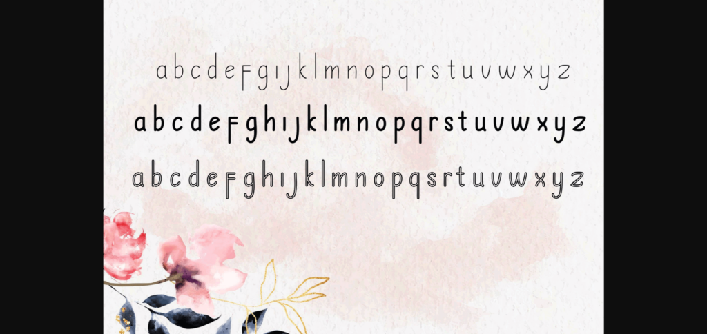 Pinguin Font Poster 7