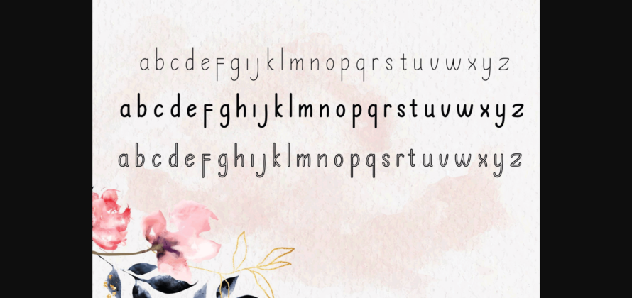 Pinguin Font Poster 7