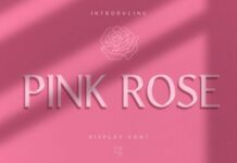 Pink Rose Fonts