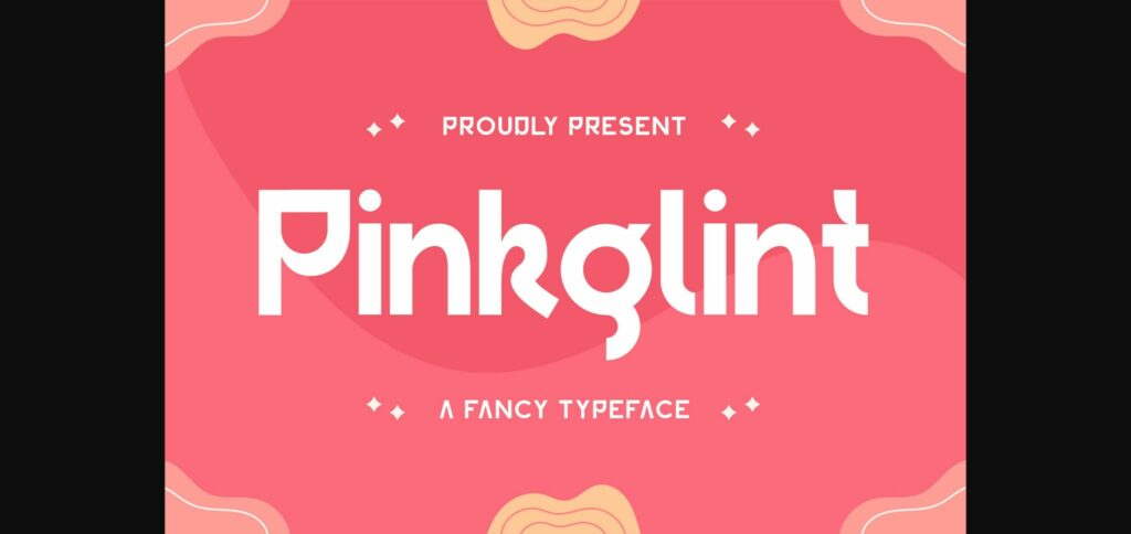 Pinkglint Font Poster 1