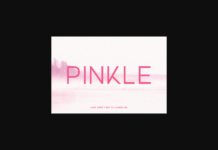 Pinkle Font Poster 1