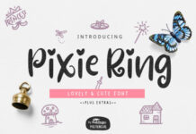 Pixie Ring Font