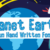 Planet Earth Font