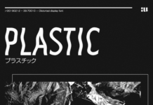 Plastic Font