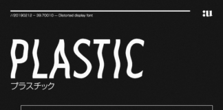 Plastic Font