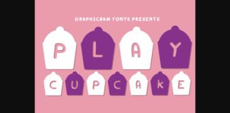 Play Cupcake Font Poster 1