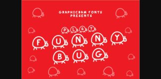 Play Funny Bug Font Poster 1