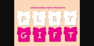 Play Gift Font Poster 1