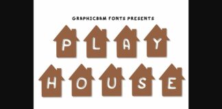 Play House Font Poster 1