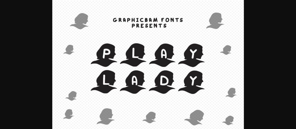 Play Lady Font Poster 3