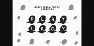 Play Lady Font Poster 1