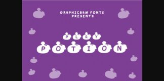 Play Potion Font Poster 1