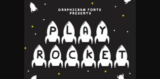 Play Rocket Font Poster 1