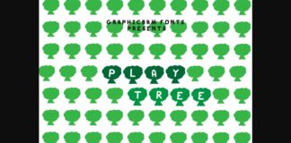 Play Tree Font Poster 1