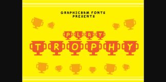 Play Trophy Font Poster 1