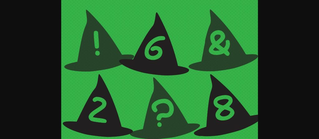 Play Witches Hat Font Poster 5