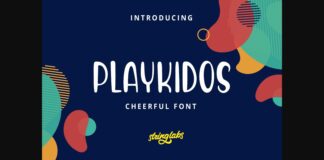 Playkidos Font Poster 1