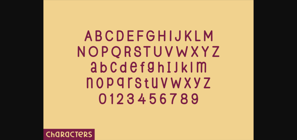 Poiches Font Poster 4