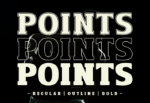 Points Font