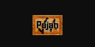 Pojah Font Poster 1