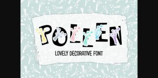 ‪Pollen‬ Font Poster 1