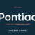 Pontiac Font