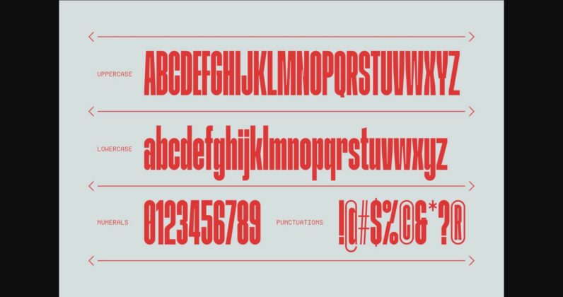 Porlane Font Poster 8