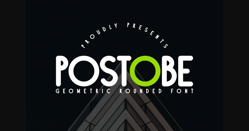 Postobe Font Poster 3