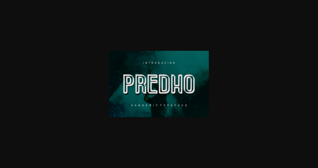 Predho Font Poster 1