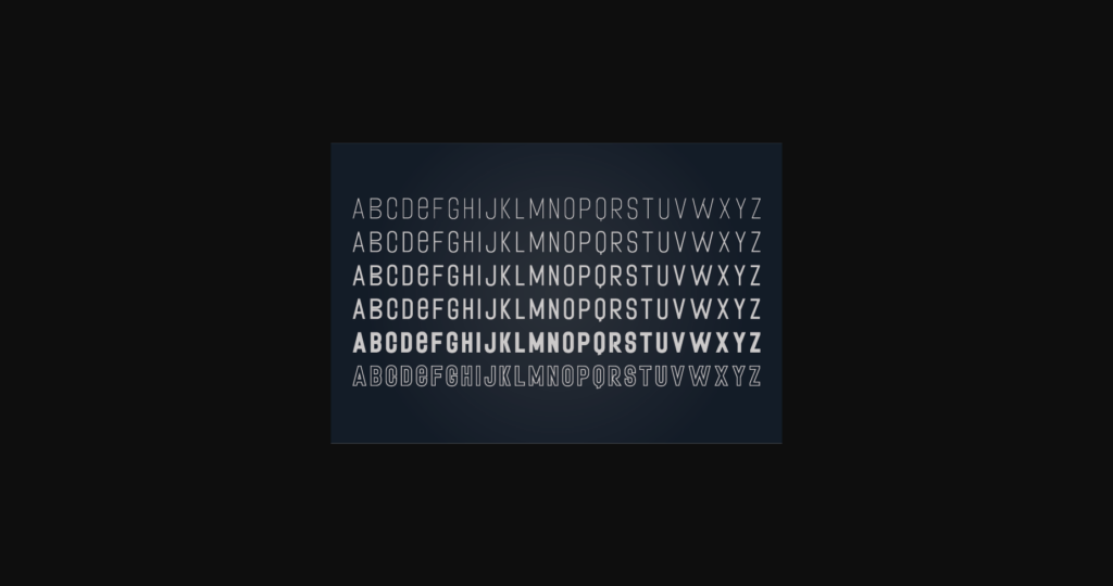 Prescode Versatile Font Poster 5