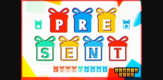 Present Font Poster 1